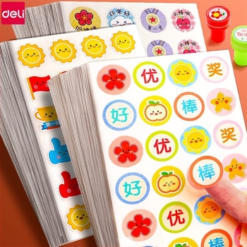 Deli Bonus Stickers – Gyerekeknek jutalmazó matricák, Modell 25917, Öntapadós, Nyomtatott, Zsákos csomagolás, Stílus Lovable Wind