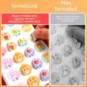Deli Bonus Stickers – Gyerekeknek jutalmazó matricák, Modell 25917, Öntapadós, Nyomtatott, Zsákos csomagolás, Stílus Lovable Wind