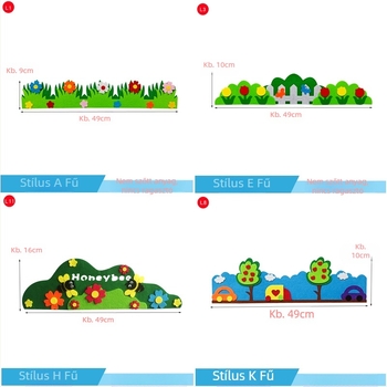 Graffiti falmatrica gyermekeknek – fű mintázatú, gyerekszoba, modern egyszerű stílus, 1 darab