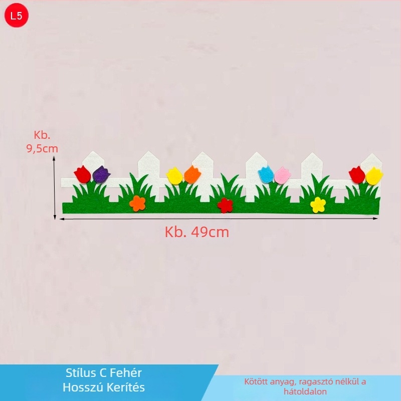 Graffiti falmatrica gyermekeknek – fű mintázatú, gyerekszoba, modern egyszerű stílus, 1 darab