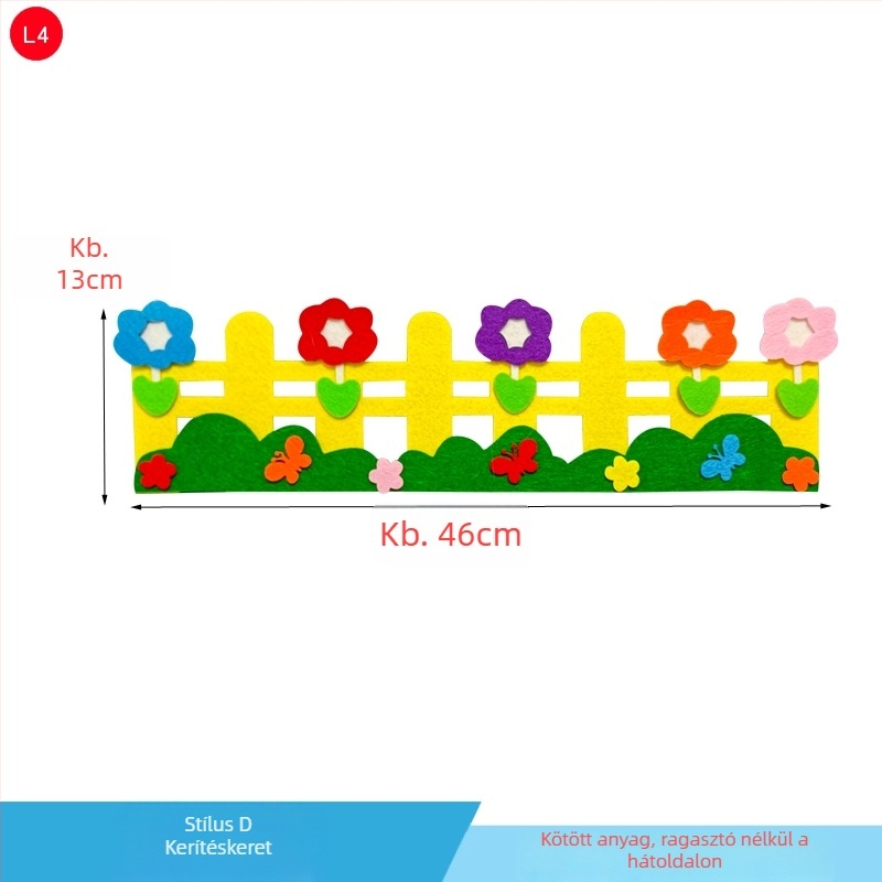 Graffiti falmatrica gyermekeknek – fű mintázatú, gyerekszoba, modern egyszerű stílus, 1 darab