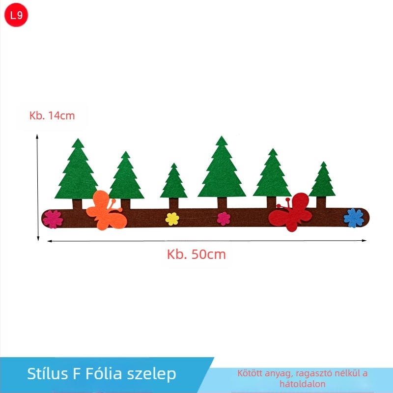 Graffiti falmatrica gyermekeknek – fű mintázatú, gyerekszoba, modern egyszerű stílus, 1 darab