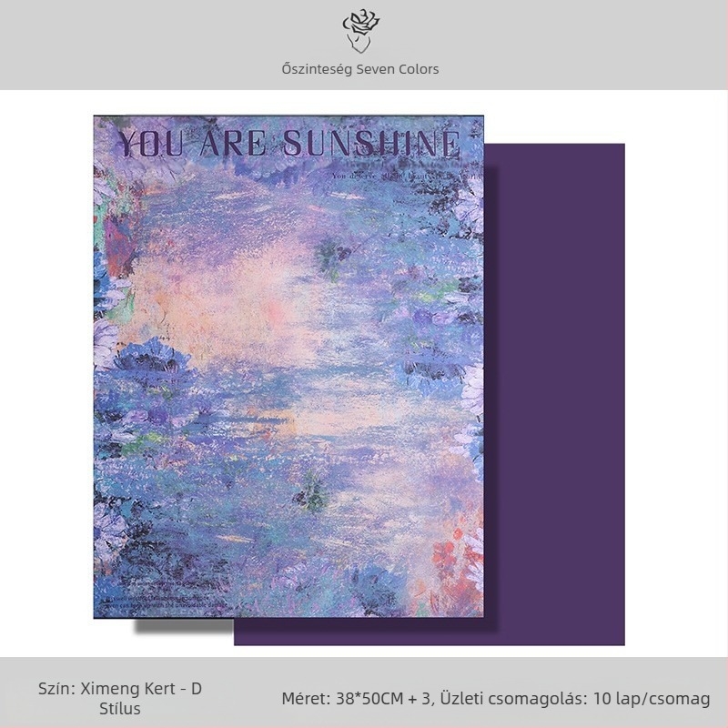 Gardenia kraft papír virágcsomagoláshoz DIY virágkötészethez — Készleten lévő áruk, Márka Gardenia, Specifikációk: Egyéb