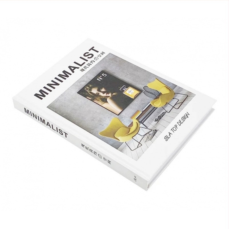 Modern skandináv stílusú keményfedeles dekor könyv a kávézóasztalhoz – Egyszerű és modern stílus, Anyag: Jammed, Ajándék születésnapra és karácsonyra