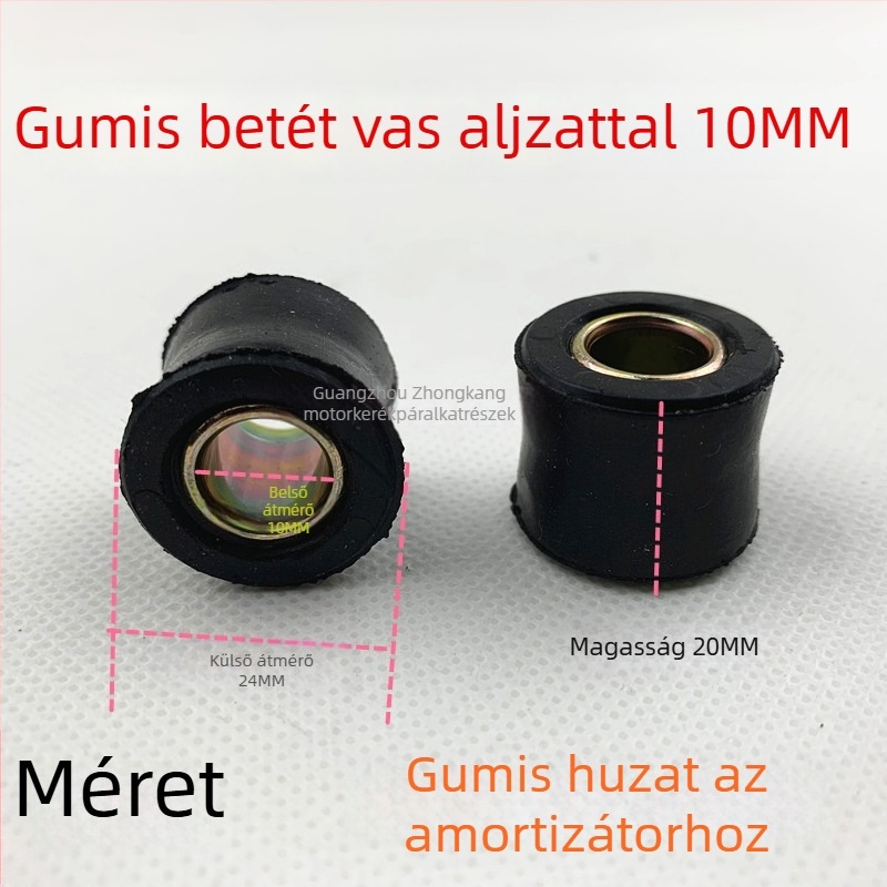 Hátsó csillapító gumihüvely motorkerékpár/moped számára — QCDENG 125