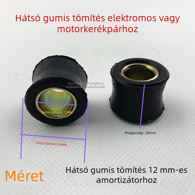 Hátsó csillapító gumihüvely motorkerékpár/moped számára — QCDENG 125