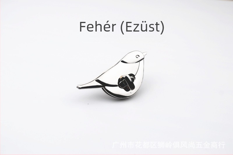 Bőröndzár, fémből készült zárómechanizmus, tömeg 0.029 kg