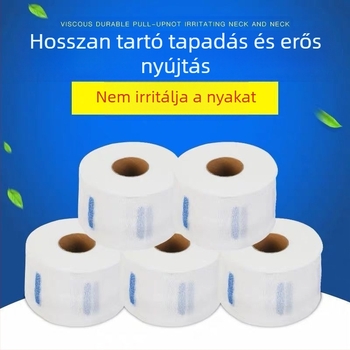Egyszer használatos nyakvédő papír fodrászszalonhoz – Shengfa, Guangzhou eredetű, kizárólag fodrászszalonok számára