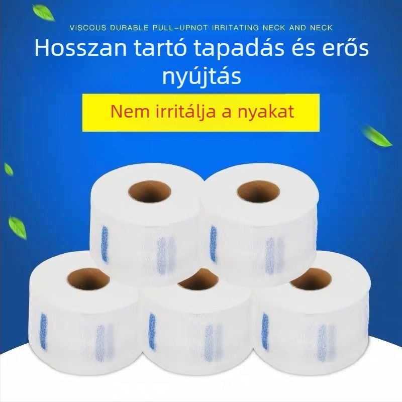 Egyszer használatos nyakvédő papír fodrászszalonhoz – Shengfa, Guangzhou eredetű, kizárólag fodrászszalonok számára