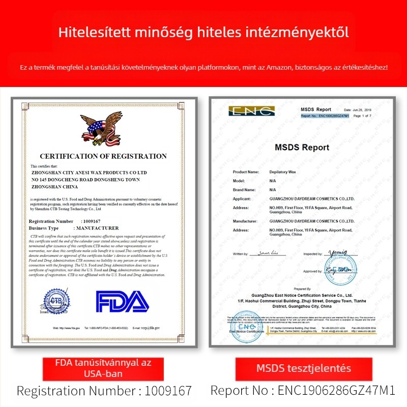 LIDDY Orr viasz készlet – Orrszőrzet eltávolítása viasszal, 150 g