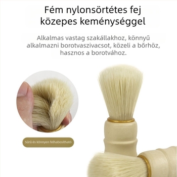 Szakálltisztító kefe maradványok eltávolítására | Anyag: gyanta • Márka: Guangzhou jiayidian • Engedélyezett magánmárka