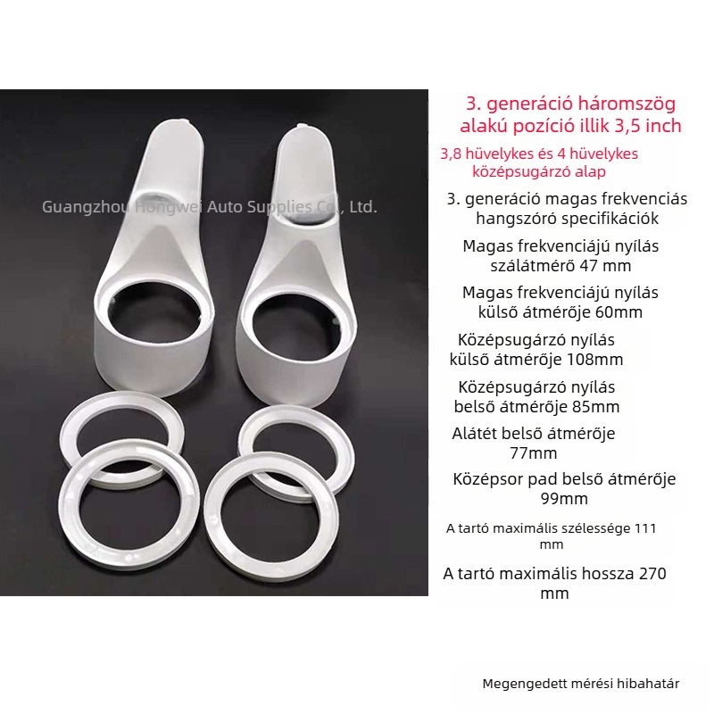 Harmadik generációs 3-utas autóhifi rögzítő alap