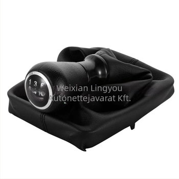 Gyakorlati váltókar gomb porvédővel – ABS anyagból, kézi váltóhoz