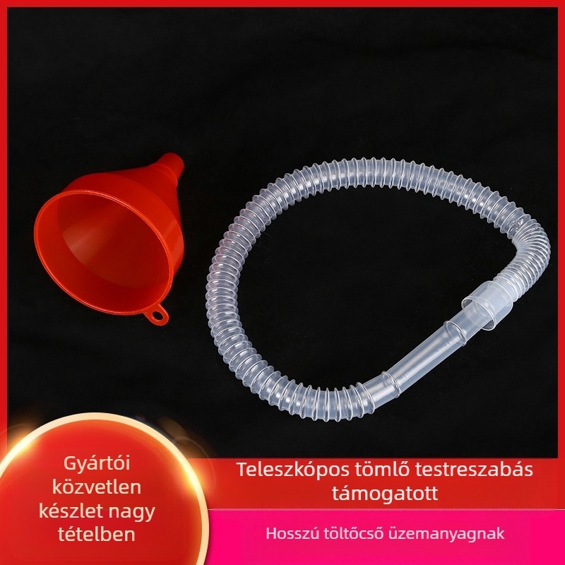Oil funnel Zhongkai, PP+PE autókhoz és motorkerékpárokhoz
