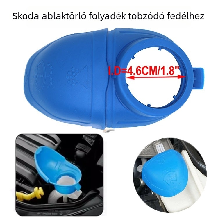 Szélvédőmosó folyadék tartály és üzemanyag-tartály sapka, kompatibilis az Audi, VW, Skoda modellel; Modell 000096706; Különböző modellekhez illeszkedő; Licencelt magánmárkák elérhetők; Feldolgozás és testreszabás: Igen