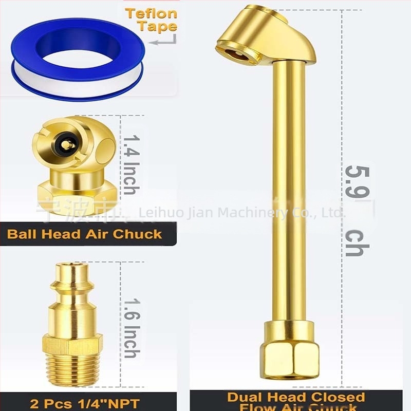 Gumiabroncs-fúvófej - vasból készült; gyors csavarozásos szerelés; márka Thunder Fire Sword Machinery