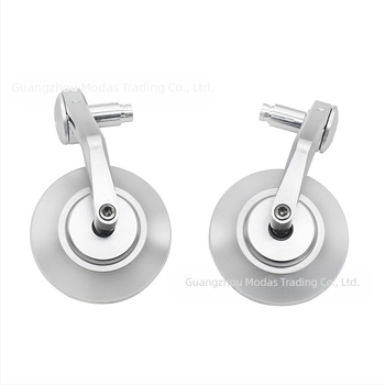 Hátsó nézet tükör motorkerékpárhoz és elektromos járműhöz, Modell 22, Síktükör, Üveg