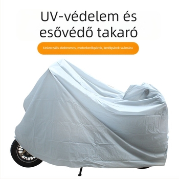 PEVA egyrétegű védőhuzat elektromos járművekhez és kerékpárokhoz — eső- és UV-álló, univerzális illeszkedés, testreszabható