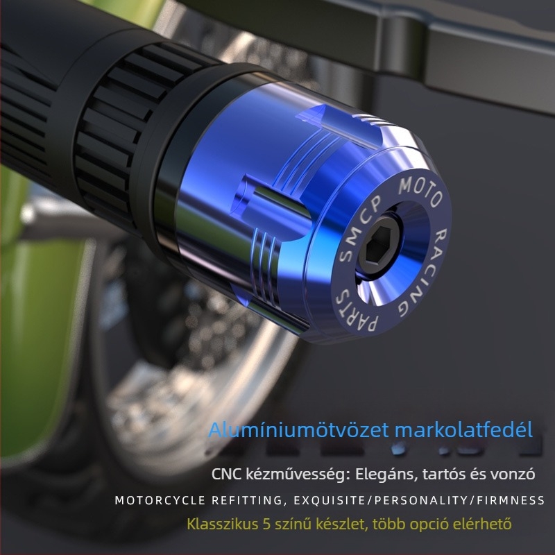 Univerzális kormánycsap végző sapka motorkerékpárhoz — Speed Motorcycle Products, Modell 2019919166, Általános kompatibilitás