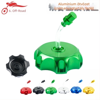 Külső terepmotorhoz való üzemanyag-tank sapka – alumínium ötvözet, M5×6 menet, TMQWAG 3008 kompatibilis