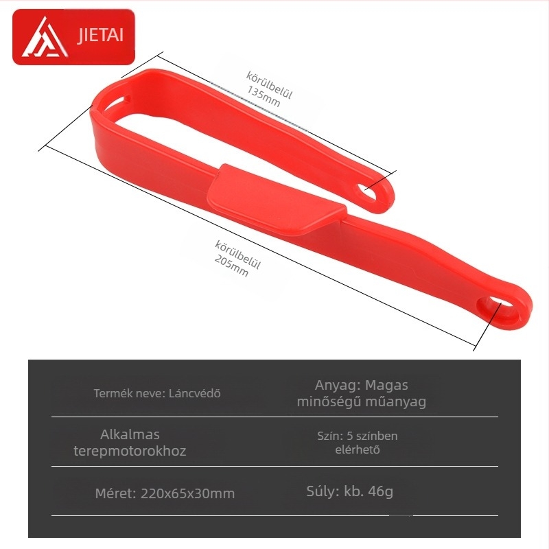 Damiesin – Kis terepmotoros lánc súrlódó bőre, modell Small off-road chain leather; feldolgozás testreszabás: Nem