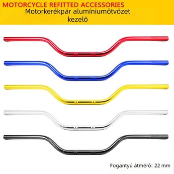 Alumínium ötvözetű motorkerékpár kormány, terep-modifikált, kiterjesztett kialakítás, SHUNXINGLONG