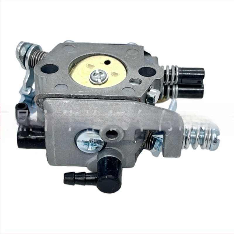 Wagner mechanikus karburátor fűkaszához, 45cc/52cc/58cc kéthengeres motorokhoz, modell 5200 plasztikus olajcsatlakozás