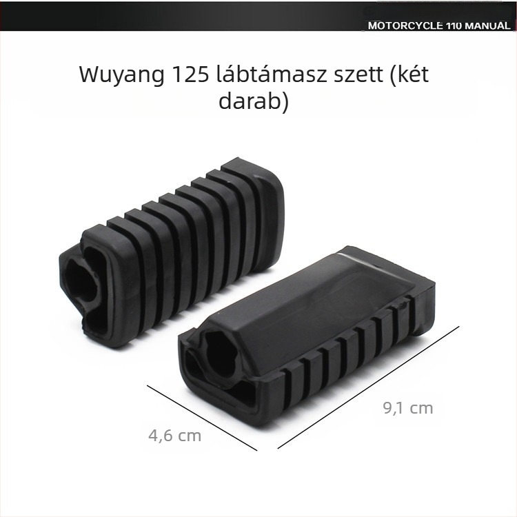 Bőr pedál motorkerékpárhoz WY125-hoz – Mojielong