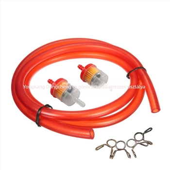 Univerzális motorkerékpár olajszűrő és csővezeték készlet csatokkal