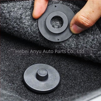 Univerzális autó belső kárpittakaró csat, dupla rétegű levehető gombbal (Modell: Carpet buckle; Alkalmazható: Universal; Anyag: Nylon plastic)