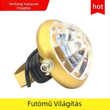 LED ködlámpa kamionokhoz - 12-80V, 10W, 1800 lm, repülőgép-alumínium, univerzális