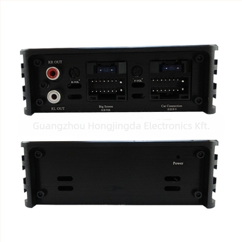 4 csatornás autóhifi erősítő QPERTORS QP-H2AMP, 12V, 350W csatornánként, 4Ω