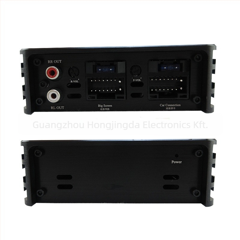 4 csatornás autóhifi erősítő QPERTORS QP-H2AMP, 12V, 350W csatornánként, 4Ω