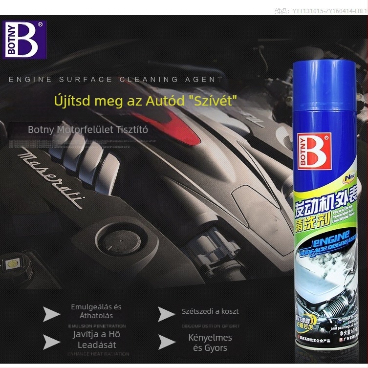 Bauci motor tisztító szer külső motorkamrához, eltávolítja nehéz olajszennyeződéseket, három év szavatosság, nemzetközi standardoknak megfelelő