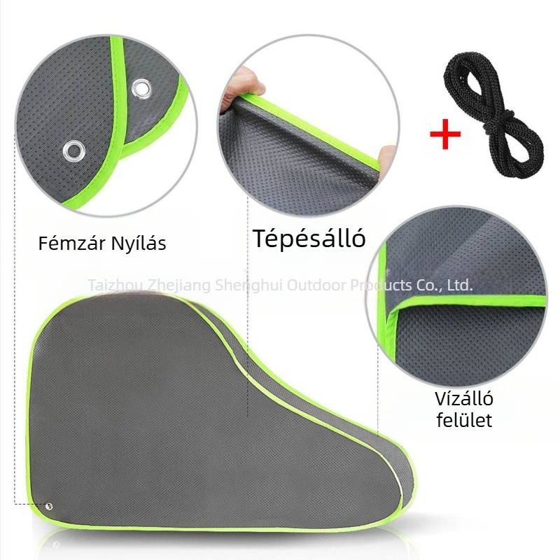 RV utánfutó csatlakozó fedél, nejlon PVC bevonattal, 200 g, kompatibil RV-hez, testre szabható