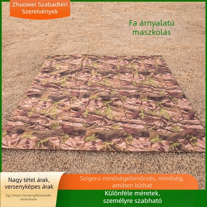 Battleway nedvességálló talajtakaró, Oxford szövet, modell FCD01, utazásokhoz és kempingezéshez