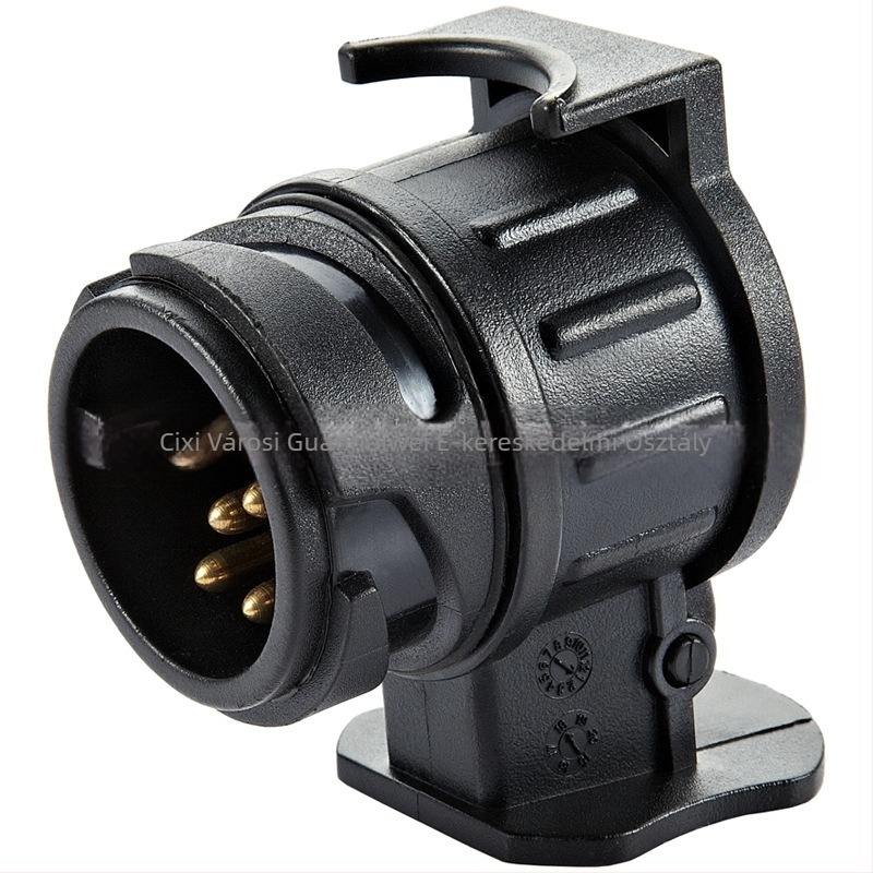 13-pontról 7-pontigra: európai stílusú utánfutó és terepjáró elektromos csatlakozó interfész adapter (Márka: Nincs; Privát címke: Nem; Dobozonként: 100 darab)