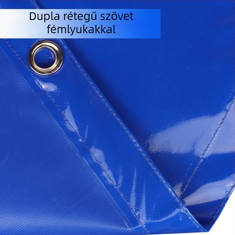 Trailer ponyva - 420D Oxford szövet, vízálló, porálló, UV védelem, logó nyomtatás elérhető (420D Oxford szövet; vízálló; porálló; UV védelem; logó nyomtatás)