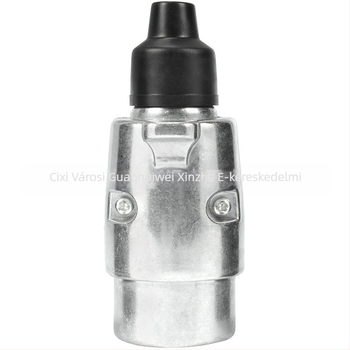 7-szálas európai stílusú pótkocsi elektromos csatlakozófej, alumínium ötvözetből