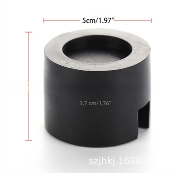 Általános autó gumírozott támogató pad, modell A0368, TY-kompatibilis, hornyolt sínhez adapter