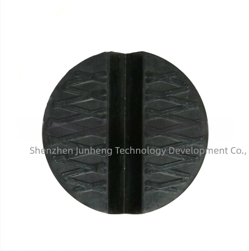 Általános autó gumírozott támogató pad, modell A0368, TY-kompatibilis, hornyolt sínhez adapter