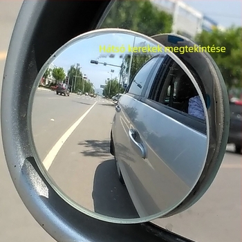 Feiwo keret nélküli visszapillantó tükör, forgó, széles látómezővel és holttér-tükrövel