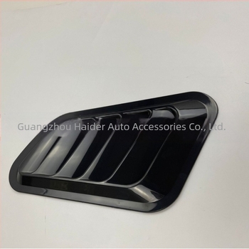 Autó motorháztető légkivezető dekorációs matrica, ABS, TM-368 modell, testreszabható, általános kompatibilitás