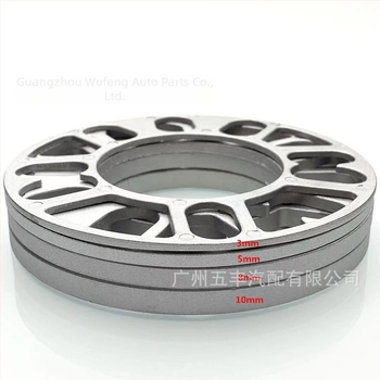 Kerékagy módosító készlet szélesítéshez, ET alátétek és karimák, alumíniumötvözet; univerzális kompatibilitás; testreszabható feldolgozás