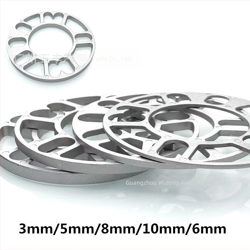 Kerékagy módosító készlet szélesítéshez, ET alátétek és karimák, alumíniumötvözet; univerzális kompatibilitás; testreszabható feldolgozás