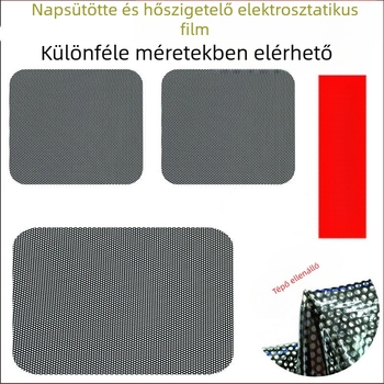 Autóablak napvédő fólia elektrosztatikus tapadással, hőszigetelő, univerzális modell; Márka: Yuxiang margin; Anyag: Tin Paper; Telepítés: Ragasztás; Alkalmazott részek: Ablak; Alkalmazható modellek: Általános