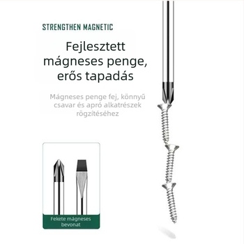 USLIKE Keresztfejű csavarhúzó Cr-V acélból, mágneses, szigetelt, 100 g tömeg, nyele új anyagból