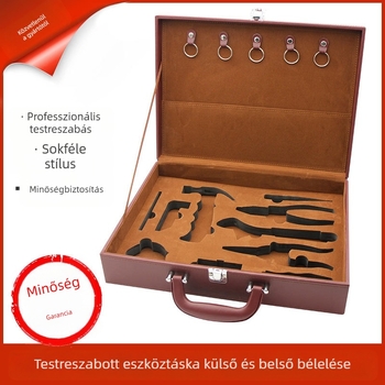 Testres szabható szerszámkészlet – Modell 208013, szénacél, OEM/ODM logóval, háztartási használatra