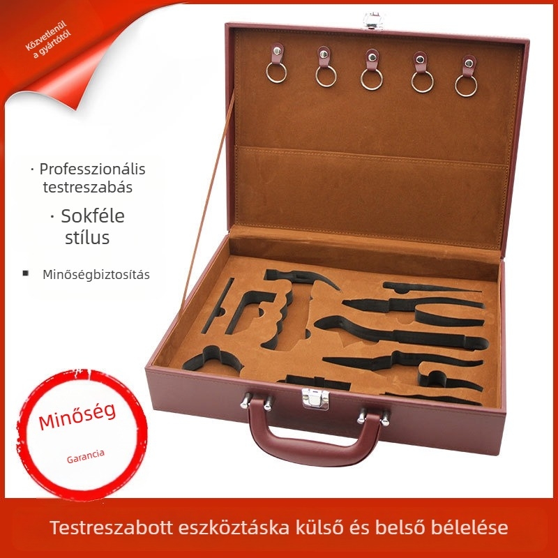 Testres szabható szerszámkészlet – Modell 208013, szénacél, OEM/ODM logóval, háztartási használatra