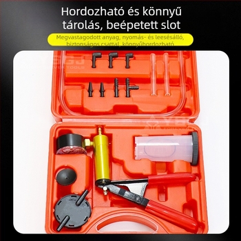 YS-054 Yongshi Kézi vákuumpumpa fékfolyadék cseréhez — készlet autókhoz (Márka: Yongshi; Készlet: több darab; Alkalmazás: autó kiegészítők; Használat: mechanikus javítás)